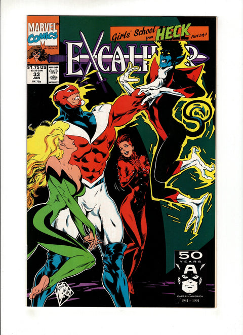 Excalibur, Vol. 1 #33A  Marvel Comics 1991