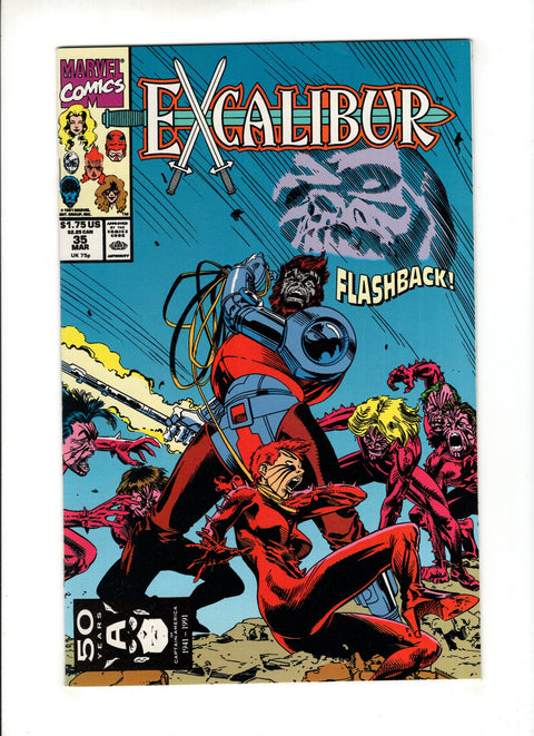 Excalibur, Vol. 1 #35A  Marvel Comics 1991