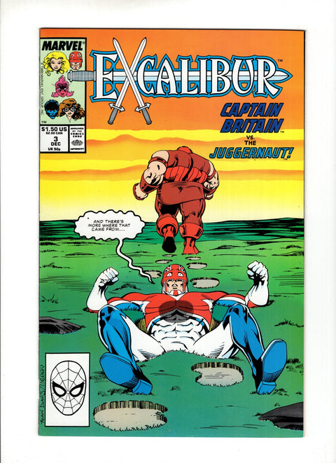 Excalibur, Vol. 1 #3A  Marvel Comics 1988