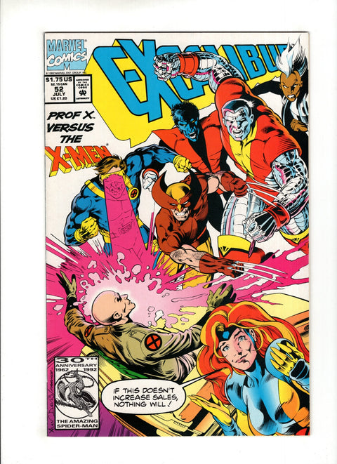 Excalibur, Vol. 1 #52A  Marvel Comics 1992
