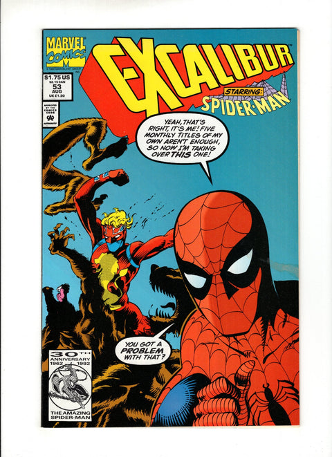 Excalibur, Vol. 1 #53A  Marvel Comics 1992
