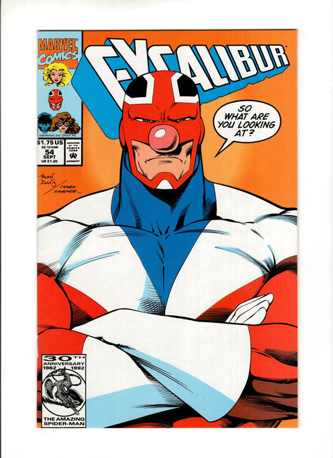 Excalibur, Vol. 1 #54A  Marvel Comics 1992