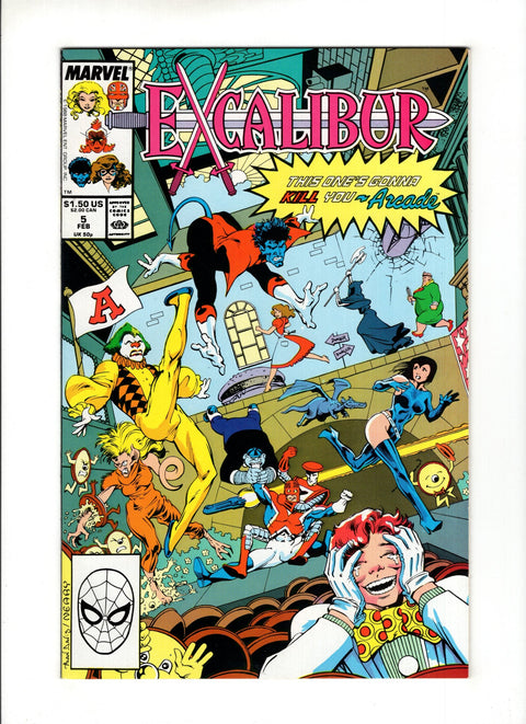 Excalibur, Vol. 1 #5A  Marvel Comics 1988