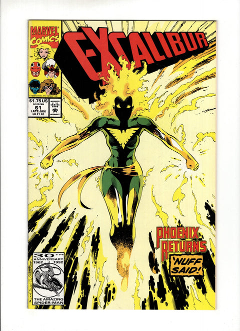 Excalibur, Vol. 1 #61A  Marvel Comics 1993