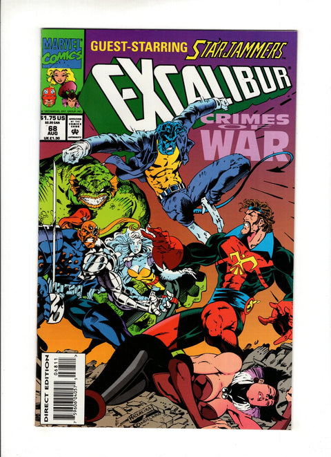 Excalibur, Vol. 1 #68A  Marvel Comics 1993