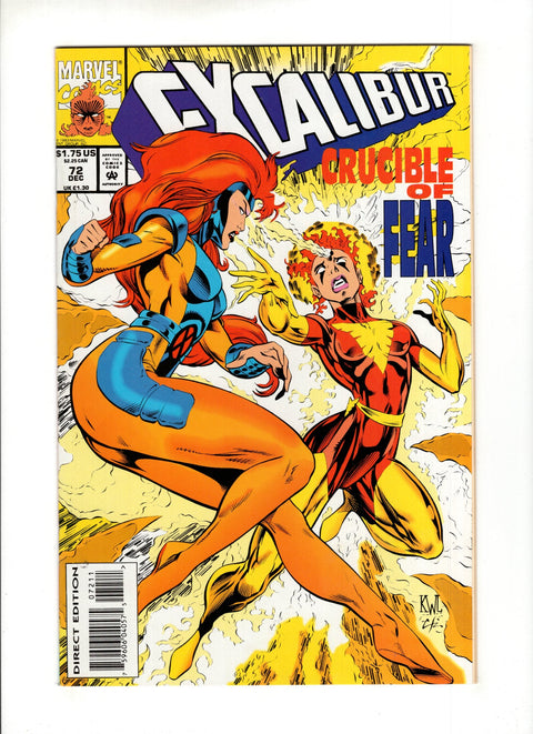 Excalibur, Vol. 1 #72A  Marvel Comics 1993