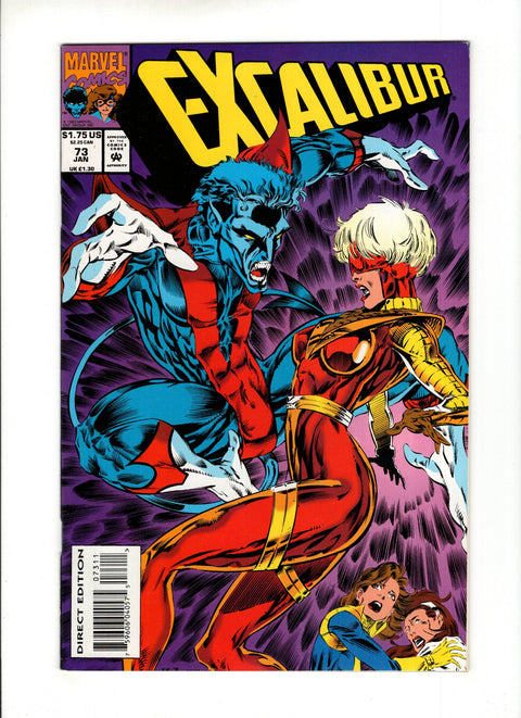 Excalibur, Vol. 1 #73A  Marvel Comics 1993