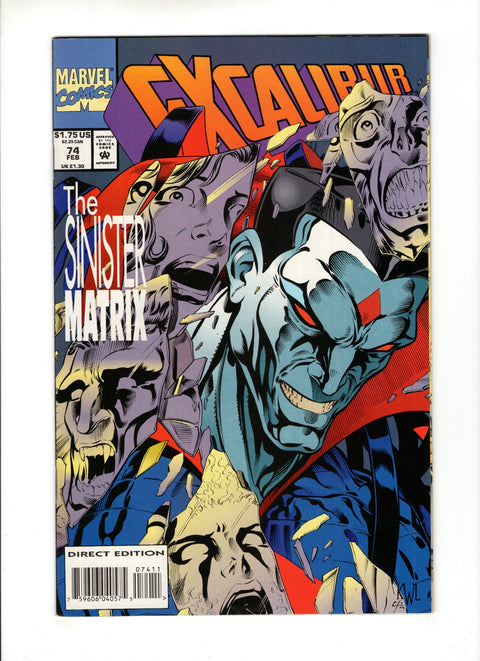 Excalibur, Vol. 1 #74A  Marvel Comics 1993