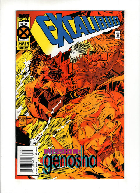 Excalibur, Vol. 1 #86B First appearance of Peter Wisdom Marvel Comics 1995