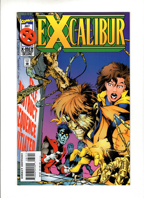 Excalibur, Vol. 1 #87A  Marvel Comics 1995