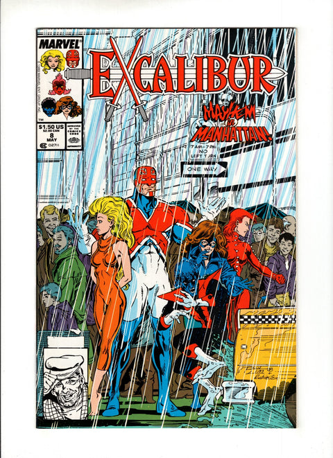 Excalibur, Vol. 1 #8A  Marvel Comics 1989