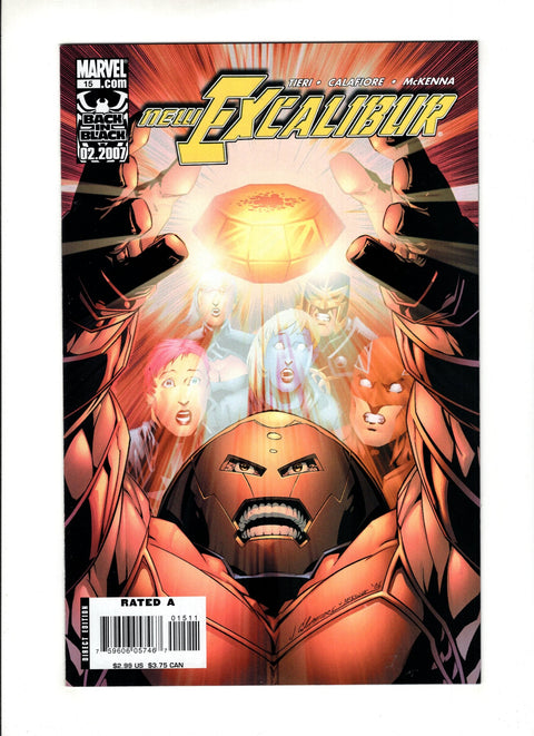 New Excalibur #15A  Marvel Comics 2007
