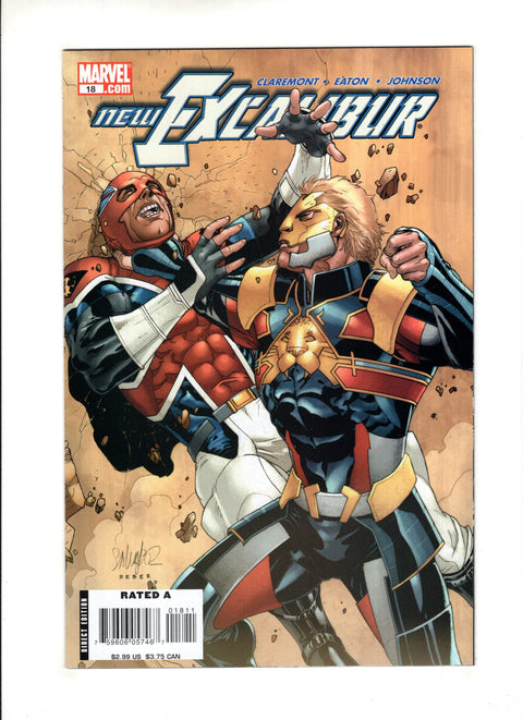 New Excalibur #18A  Marvel Comics 2007