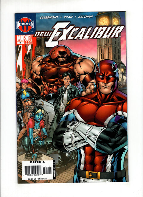 New Excalibur #1A  Marvel Comics 2005