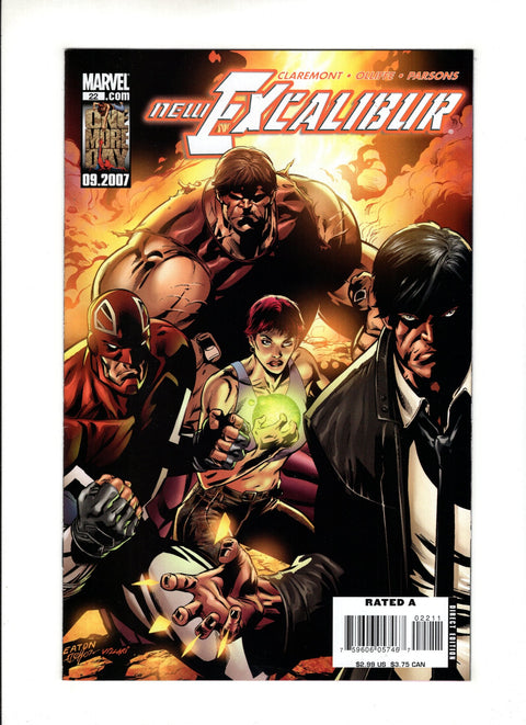 New Excalibur #22A  Marvel Comics 2007