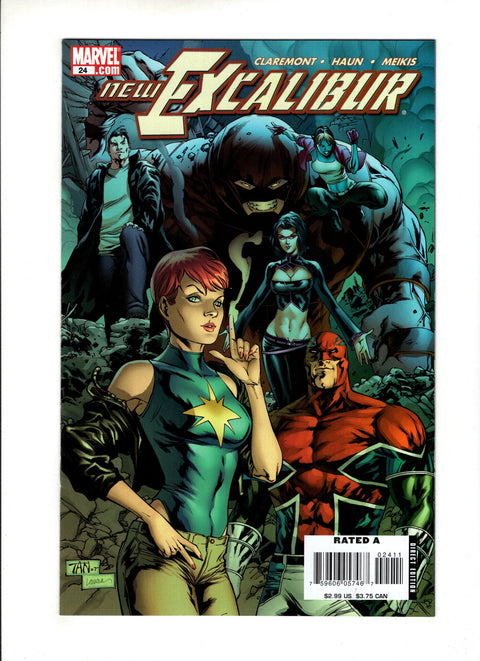 New Excalibur #24A  Marvel Comics 2007