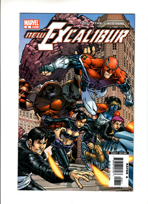 New Excalibur #8A  Marvel Comics 2006