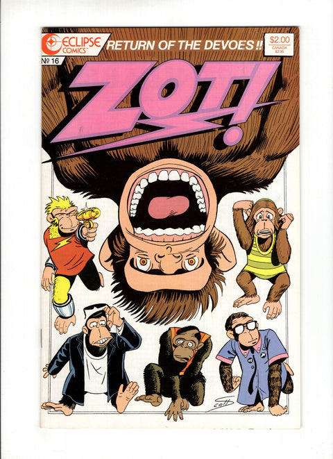 Zot! #16  Eclipse Comics 1987