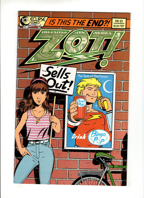 Zot! #21  Eclipse Comics 1988
