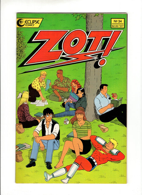 Zot! #34  Eclipse Comics 1990
