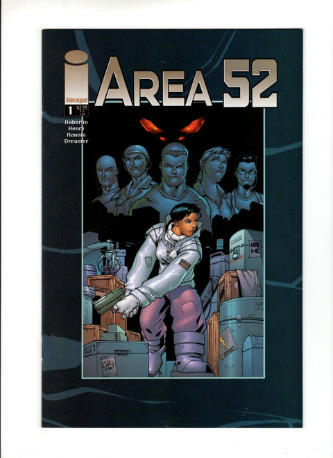 Area 52 #1-4 Complete Series Image Comics 2001
