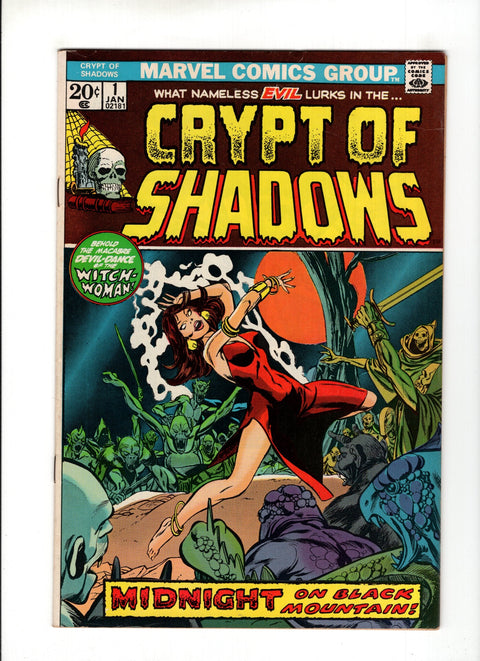 Crypt of Shadows, Vol. 1 #1  Marvel Comics 1973