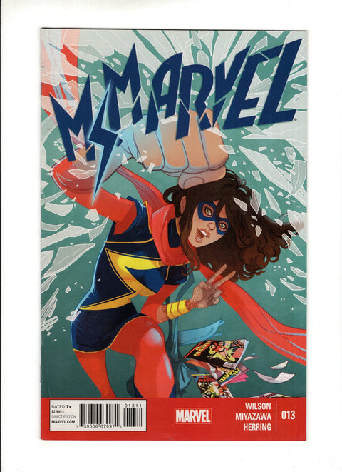 Ms. Marvel, Vol. 3 #13A First appearance of Kamran Marvel Comics 2015