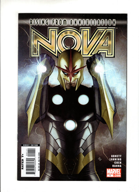 Nova, Vol. 4 #1 Adi Granov Regular Marvel Comics 2007