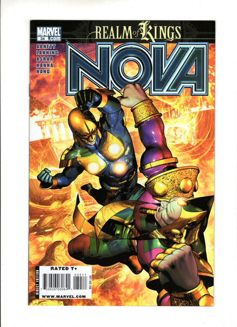 Nova, Vol. 4 #34A Brandon Peterson Regular Marvel Comics 2010