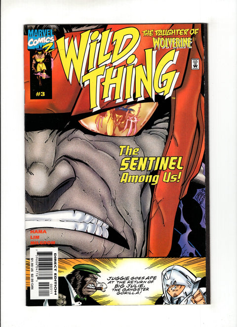 Wild Thing, Vol. 2 #3  Marvel Comics 1999