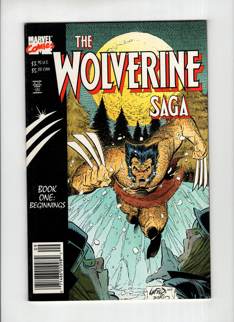 Wolverine Saga, Vol. 1 #1-4 Complete Series Marvel Comics 1989