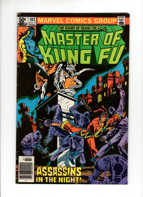 Master of Kung Fu, Vol. 1 #102A  Marvel Comics 1981