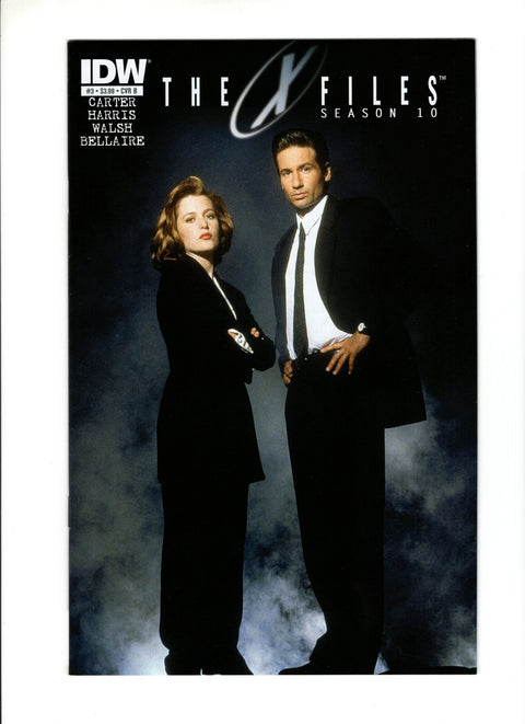 The X-Files: Season 10 #3B Photo Cover IDW Publishing 2013