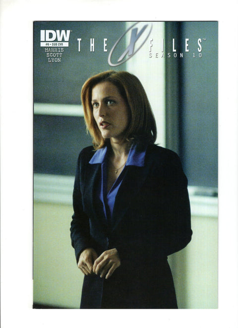 The X-Files: Season 10 #9B Subscription Cover IDW Publishing 2014