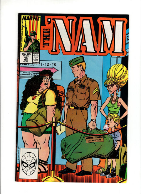The 'Nam #15A 1988   Marvel Comics 1988