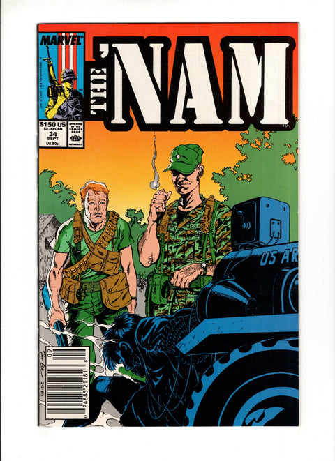 The 'Nam #34 1989   Marvel Comics 1989