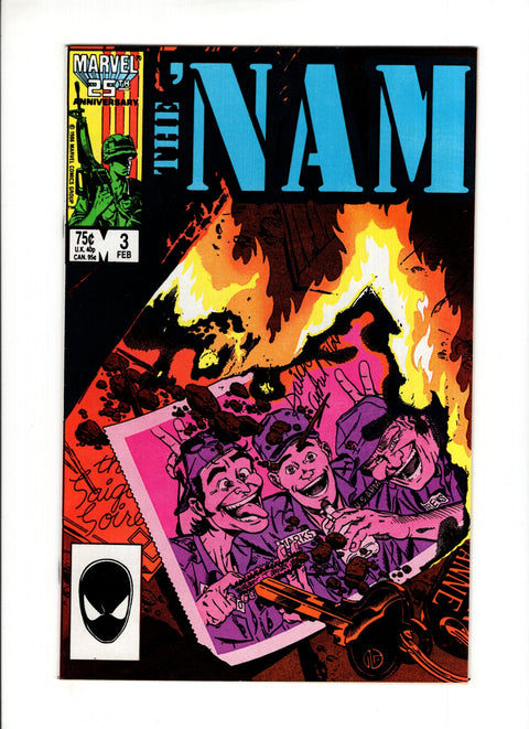 The 'Nam #3A 1987   Marvel Comics 1987