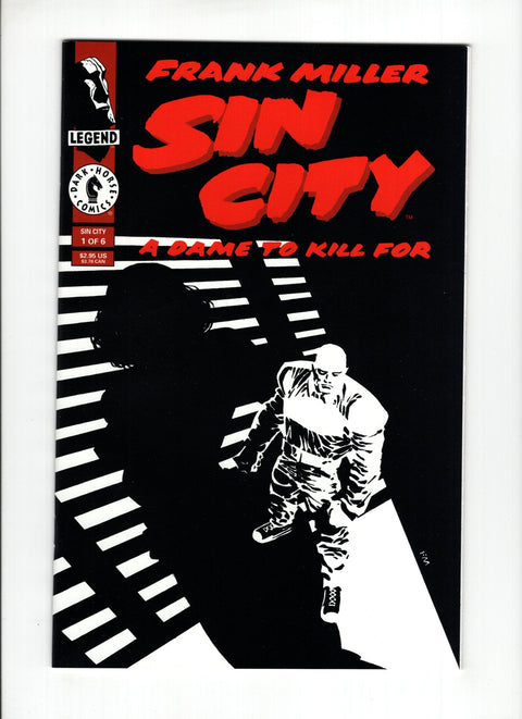 Sin City: A Dame To Kill For #1-6 1993 Complete Series Complete Series Dark Horse Comics 1993