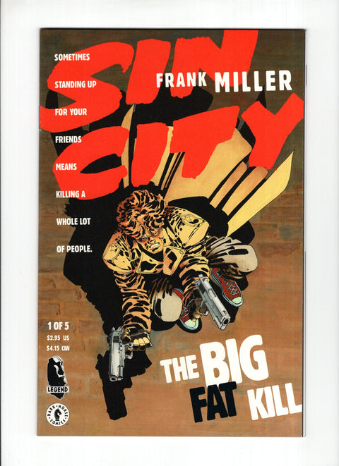 Sin City: The Big Fat Kill #1-5 1994 Complete Series Complete Series Dark Horse Comics 1994