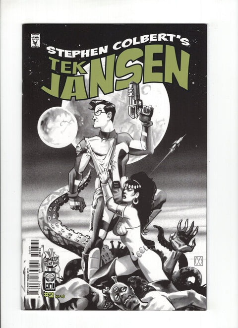 Stephen Colbert's Tek Jansen #2 2008   Oni Press 2008