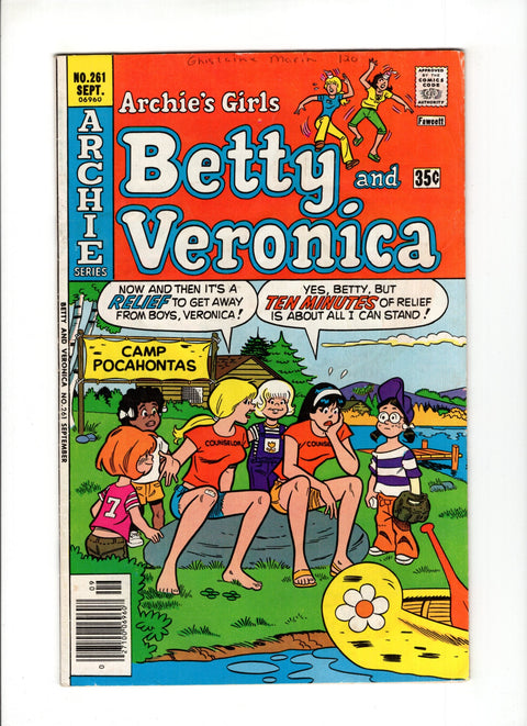 Archie's Girls Betty and Veronica #261 (1977)   Archie Comic Publications 1977