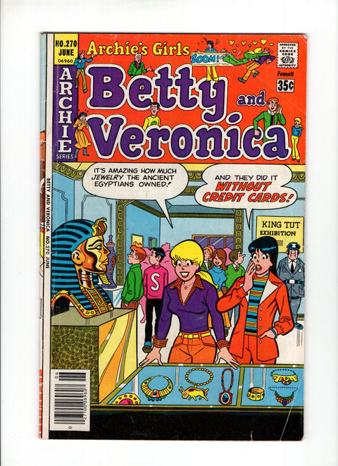 Archie's Girls Betty and Veronica #270 (1978)   Archie Comic Publications 1978