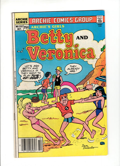 Archie's Girls Betty and Veronica #332A (1984)   Archie Comic Publications 1984