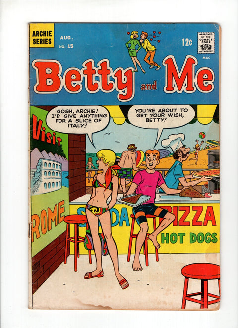 Betty and Me #15 (1968)   Archie Comic Publications 1968