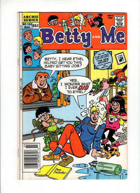 Betty and Me #165 (1988)   Archie Comic Publications 1988