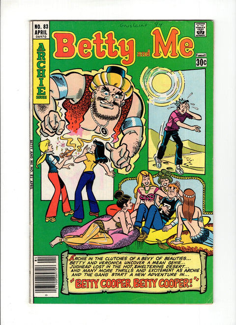 Betty and Me #83 (1977)   Archie Comic Publications 1977