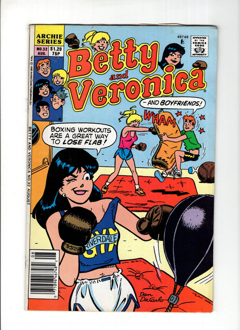 Betty & Veronica, Vol. 1 #32C (1990) CPV  Archie Comic Publications 1990