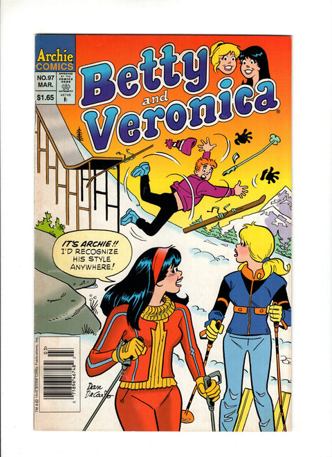 Betty & Veronica, Vol. 1 #97C (1996) CPV  Archie Comic Publications 1996