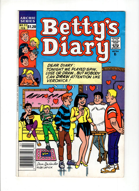 Betty's Diary #31 (1990)   Archie Comic Publications 1990