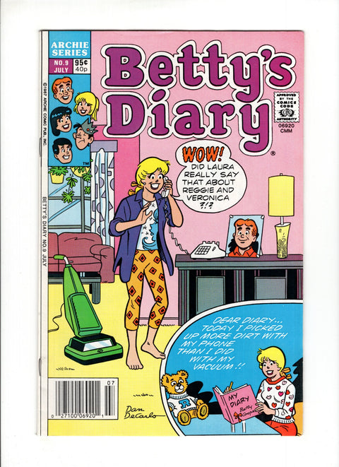 Betty's Diary #9 (1987)   Archie Comic Publications 1987